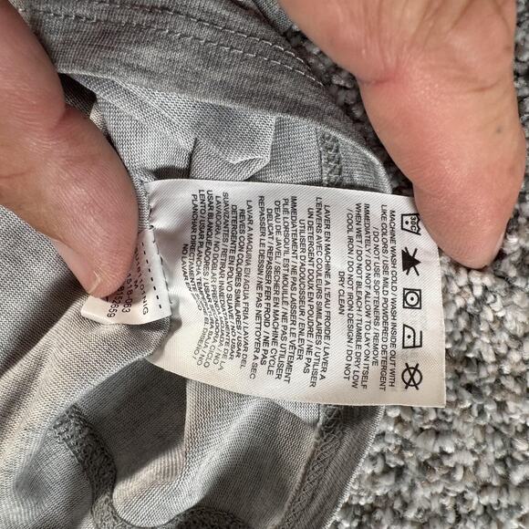 Nike Tank Top Mens Medium Gray Dri-FIT Running Training Sleeveless 911516-063 - Picture 6 of 9